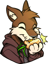 Kevin demonstrating his strong teefs