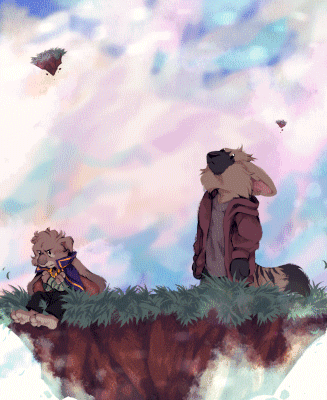 Theo having a grumpy sit